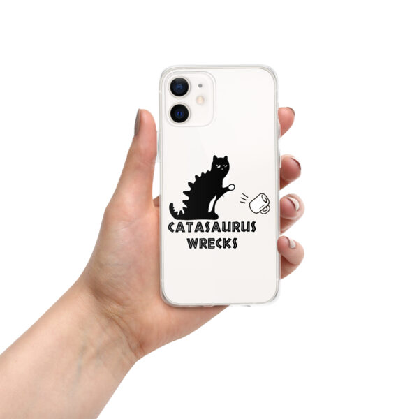 Catasaurus Wrecks Clear Case for iPhone®