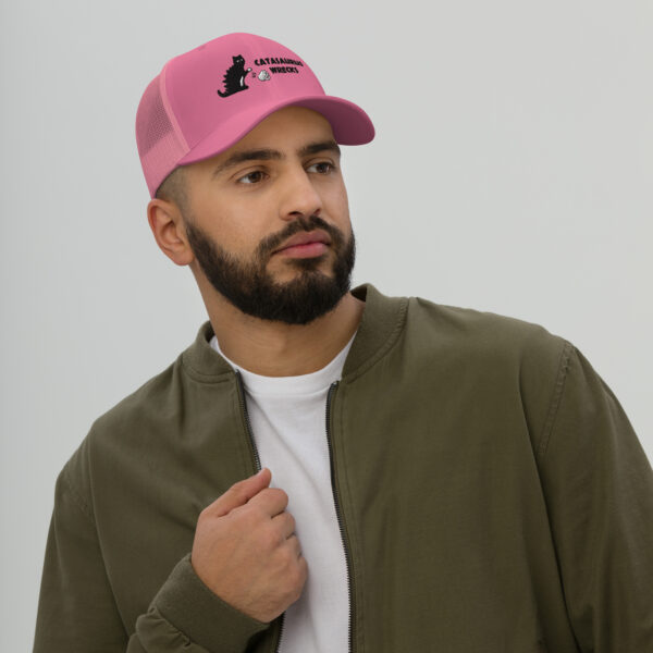 Catasaurus Wrecks Trucker Cap