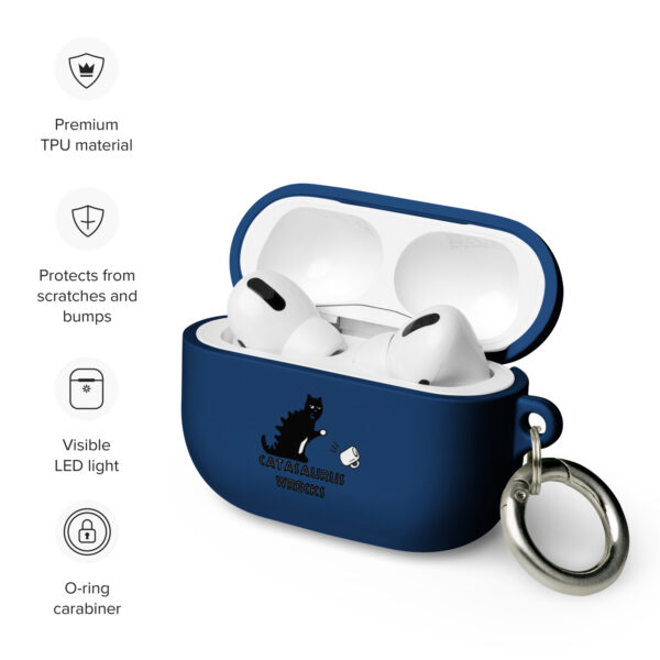 Catasaurus Wrecks Case for AirPods®