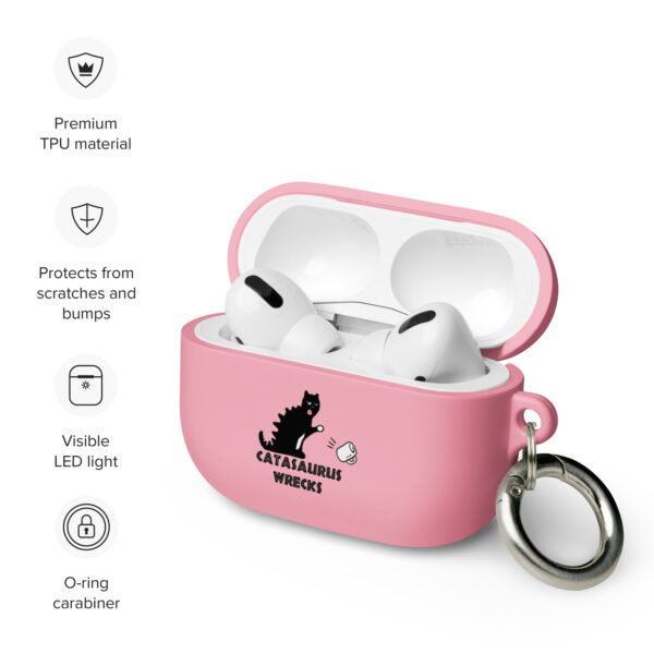 Catasaurus Wrecks Case for AirPods®