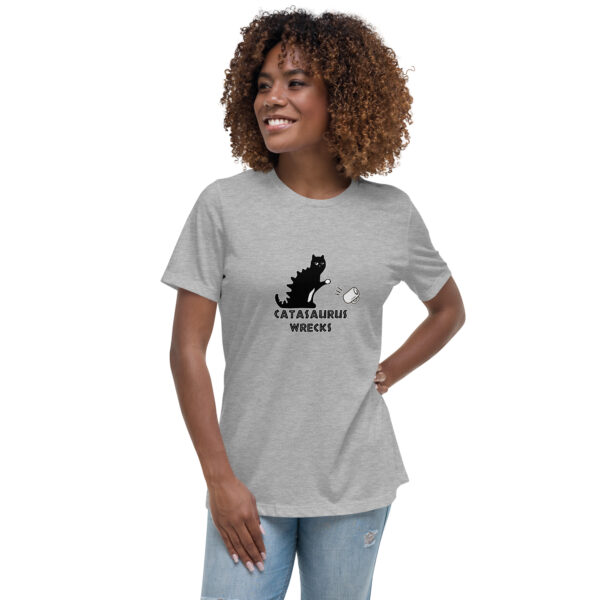 Catasaurus Wrecks Women's Relaxed T-Shirt